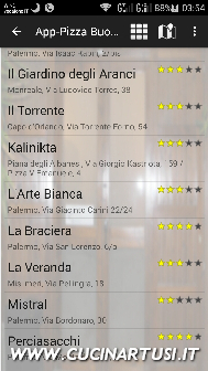 Una schermata dell'APP DolceAbbirriamo 04