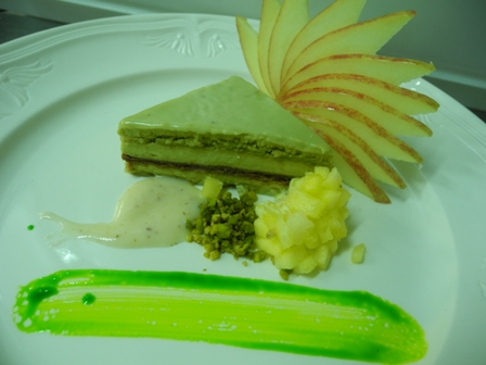 La bavarese al pistacchio Qubic 2001 3