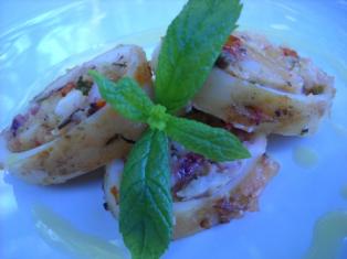 CALAMARI RIPIENI ALLA BRACE