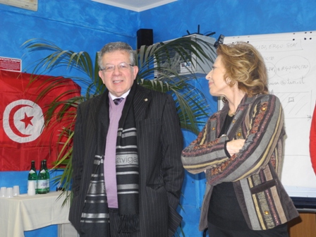 Da sinistra: Prof.Aricò e Dott.ssa Traina Diana 2012 1